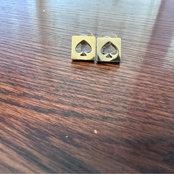 kate spade Gold Spade Stud Earrings - Picture 1 of 3